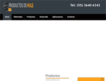 Tablet Screenshot of productosdehule.net